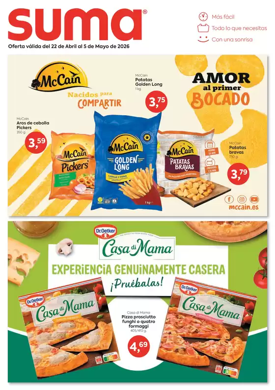 Catálogo Suma Supermercados | Oferta válida del 22 de Abril al 5 de Mayo de 2026 | 2026-04-22T00:00:00.000Z - 2026-05-05T00:00:00.000Z