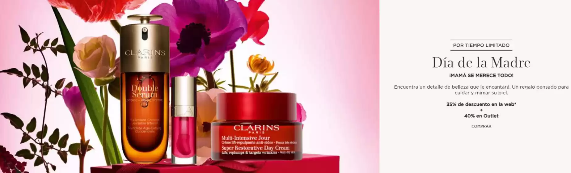 Catálogo Clarins en Salmeroncillos | Día de la Madre | 2026-04-22T00:00:00.000Z - 2026-05-07T00:00:00.000Z