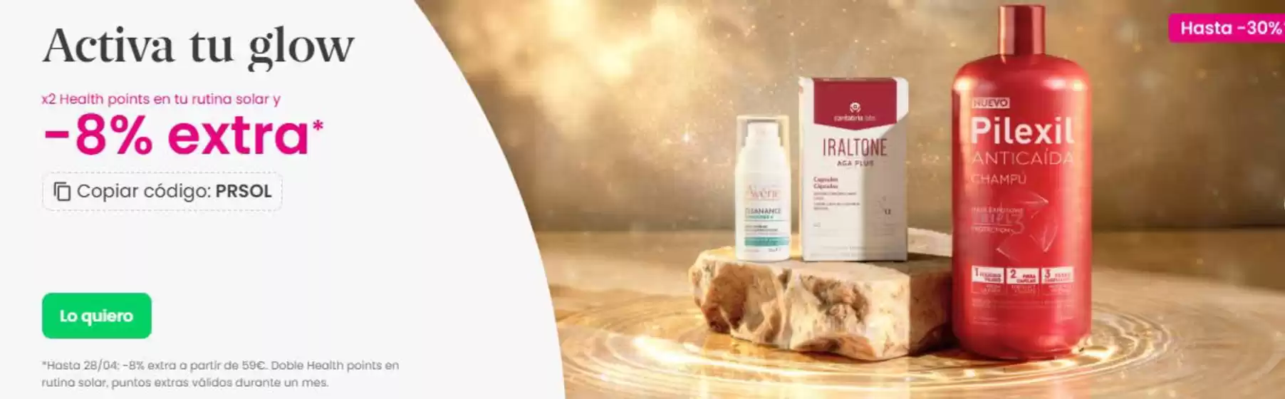 Catálogo Promofarma | -8% Extra | 2026-04-22T00:00:00.000Z - 2026-04-28T00:00:00.000Z