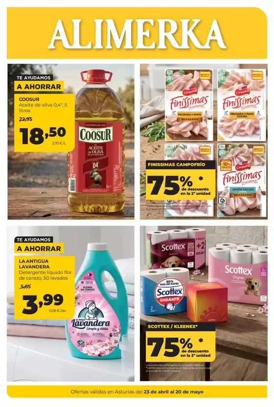 Catálogo Alimerka en Carrea | Mensual del - Alimerka | 2026-04-23T00:00:00.000Z - 2026-05-20T00:00:00.000Z