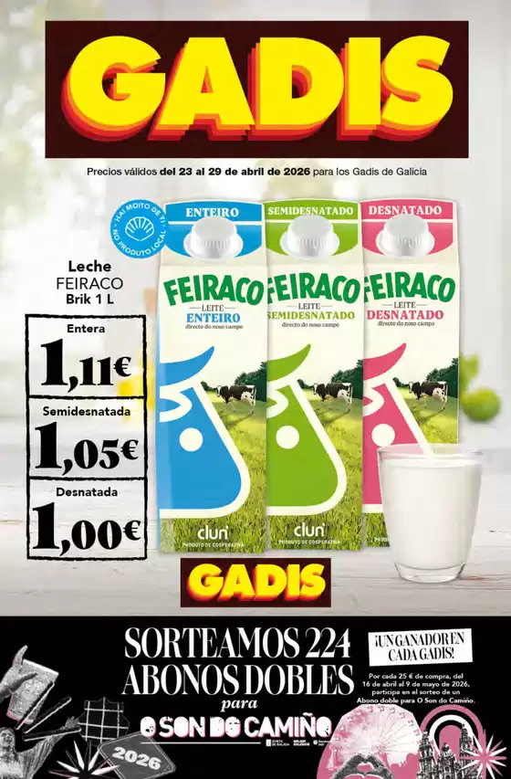 Catálogo Gadis en Carrea | Precios válidos del 23 al 29 de abril de 2026 | 2026-04-23T00:00:00.000Z - 2026-04-29T00:00:00.000Z