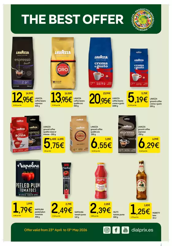 Catálogo Dialprix | The Best Offer | 2026-04-24T00:00:00.000Z - 2026-05-13T00:00:00.000Z