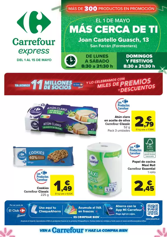 Catálogo Carrefour Express | MÁS CERCA DE TI | 2026-05-01T00:00:00.000Z - 2026-05-15T00:00:00.000Z