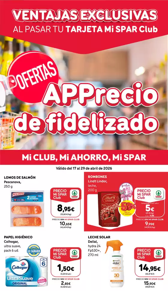 Catálogo SPAR Gran Canaria | Válido del 17 al 29 de abril de 2026 | 2026-04-17T00:00:00.000Z - 2026-04-29T00:00:00.000Z