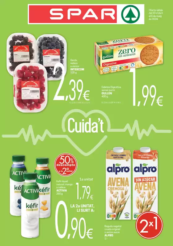 Catálogo Valvi Supermercats en Cendea de Olza-Oltza Zendea | Oferta vàlida del 23 d’abril al 6 de maig de 2026 | 2026-04-23T00:00:00.000Z - 2026-05-06T00:00:00.000Z