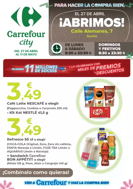 Catálogo Carrefour Express | ABRIMOS! | 2026-04-27T00:00:00.000Z - 2026-05-11T00:00:00.000Z