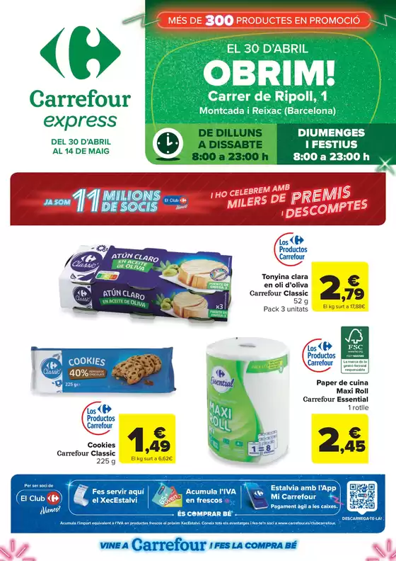 Catálogo Carrefour Express | OBRIM! | 2026-04-30T00:00:00.000Z - 2026-05-14T00:00:00.000Z