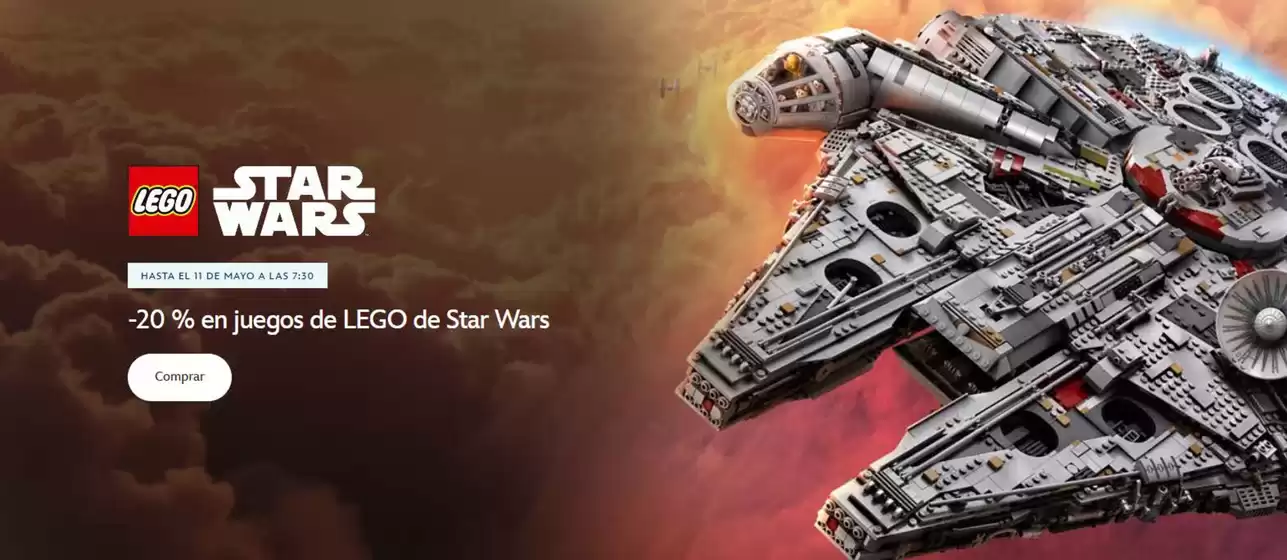 Catálogo Disney en Valencia | -20% en juegos de LEGO de Star Wars | 2026-04-27T00:00:00.000Z - 2026-05-11T00:00:00.000Z