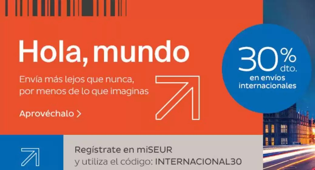 Catálogo SEUR | 30% dto. en envíos internacionales | 2026-04-27T00:00:00.000Z - 2026-07-31T00:00:00.000Z