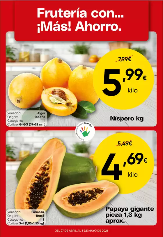 Catálogo Froiz en Móstoles | Oferta semanal | 2026-04-28T00:00:00.000Z - 2026-05-03T00:00:00.000Z