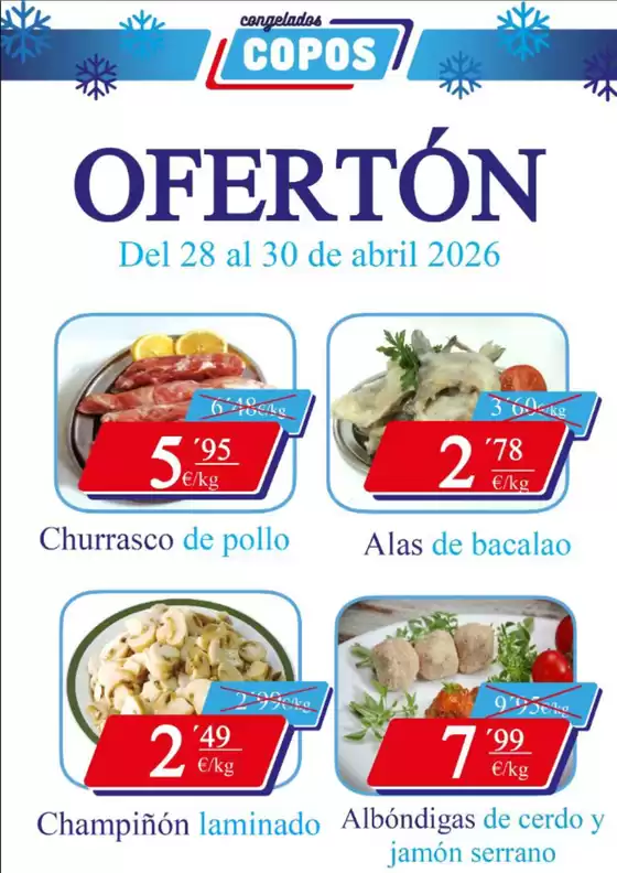 Catálogo Congelados Copos en Móstoles | Ofertón | 2026-04-28T00:00:00.000Z - 2026-04-30T00:00:00.000Z