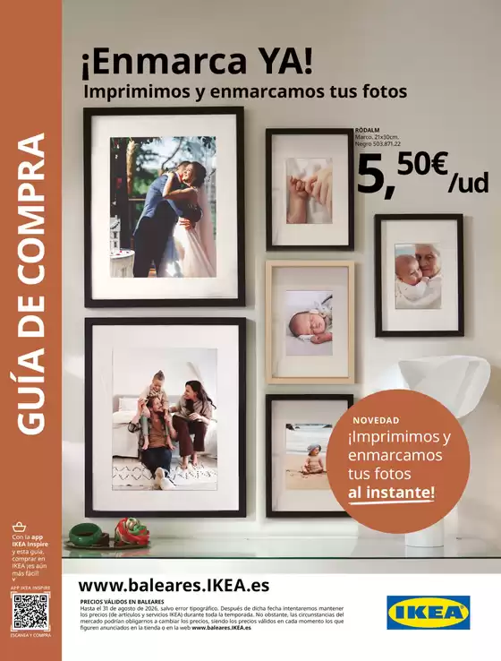 Catálogo IKEA | ¡Enmarca YA! | 2026-04-28T00:00:00.000Z - 2026-08-31T00:00:00.000Z
