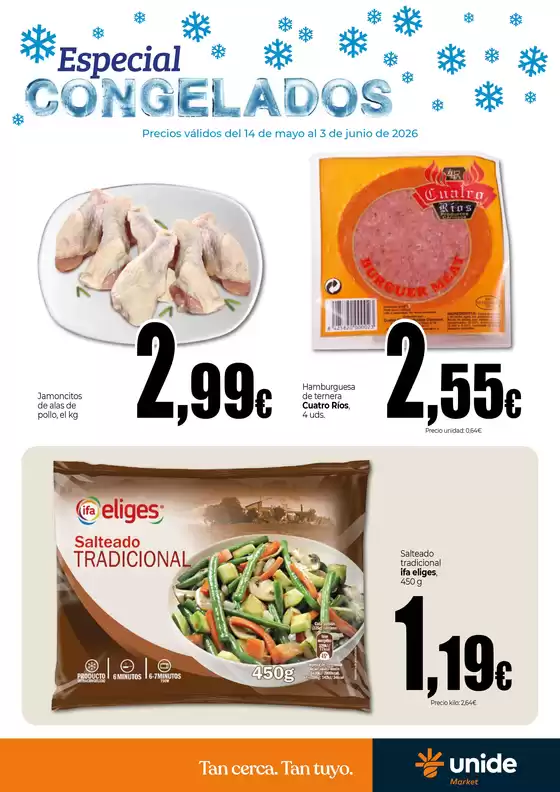 Catálogo Unide Market | Especial CONGELADOS | 2026-05-14T00:00:00.000Z - 2026-06-03T00:00:00.000Z