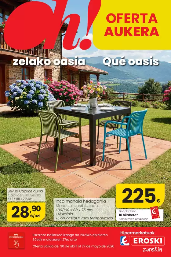 Catálogo Eroski en Barrika | Oh! Qué oasis | 2026-04-30T00:00:00.000Z - 2026-05-27T00:00:00.000Z