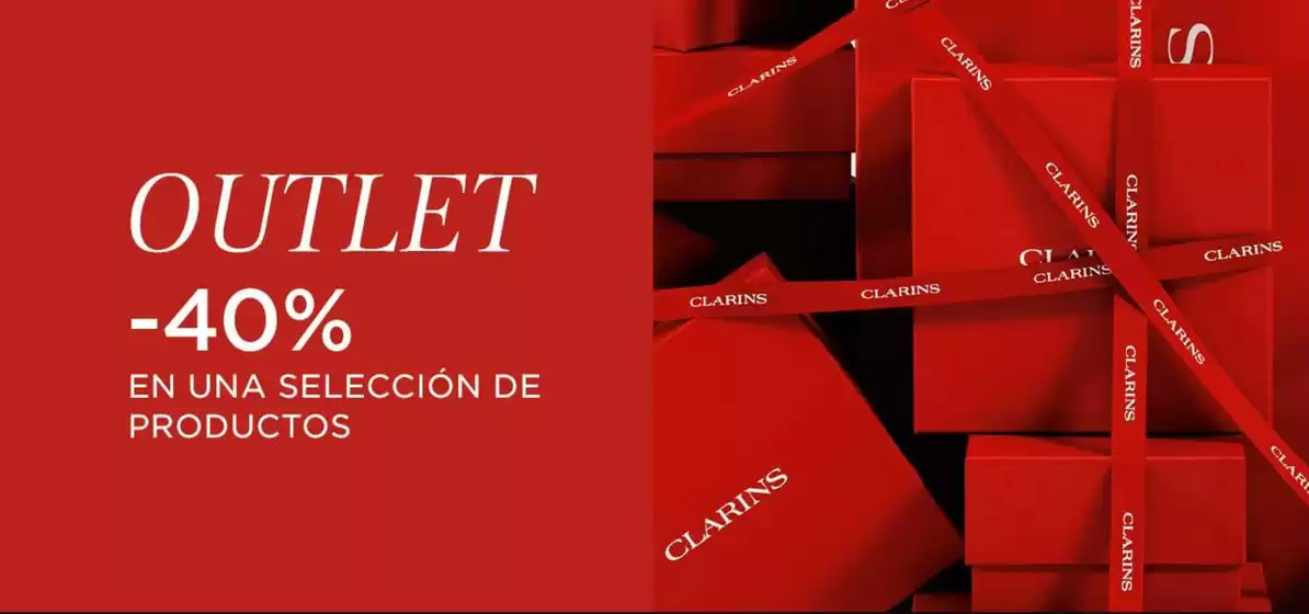 Catálogo Clarins | -40% En Una Selección De Productos | 2026-04-28T00:00:00.000Z - 2026-05-07T00:00:00.000Z