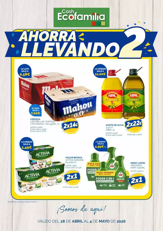 Catálogo Cash Ecofamilia | ¡Somos de aquí! | 2026-04-28T00:00:00.000Z - 2026-05-04T00:00:00.000Z
