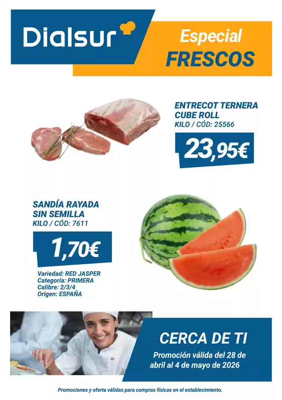Catálogo Dialsur Cash & Carry | Especial Frescos | 2026-04-28T00:00:00.000Z - 2026-05-04T00:00:00.000Z
