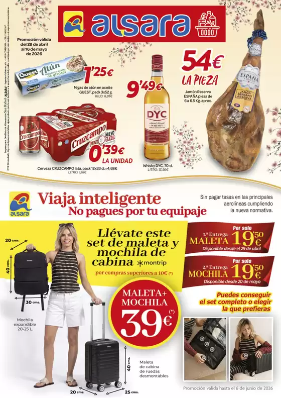 Catálogo Alsara Supermercados | Promoción válida del 29 de abril al 16 de mayo de 2026 | 2026-04-29T00:00:00.000Z - 2026-06-06T00:00:00.000Z