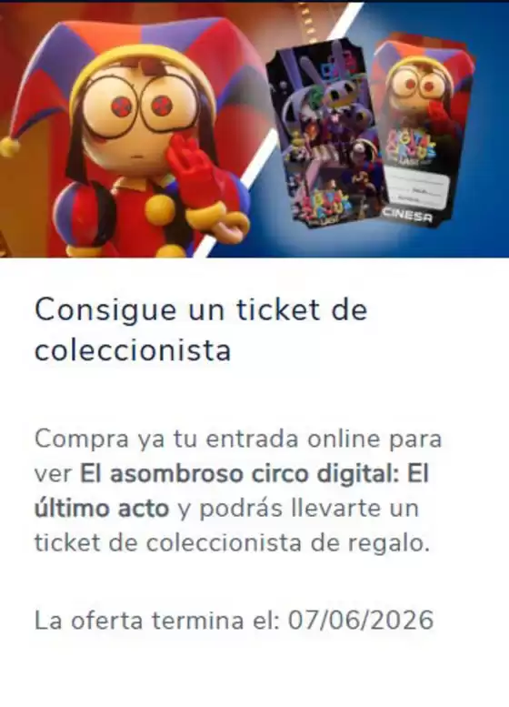 Catálogo Cinesa | Promoción | 2026-04-29T00:00:00.000Z - 2026-06-07T00:00:00.000Z