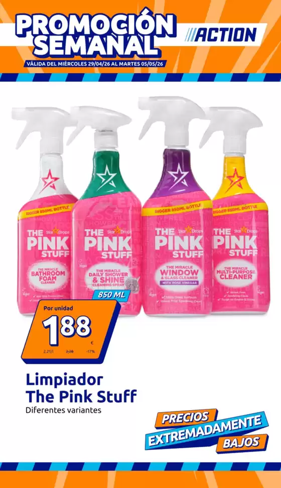 Catálogo Action | Precios extremadamente bajos  | 2026-05-01T00:00:00.000Z - 2026-05-31T00:00:00.000Z