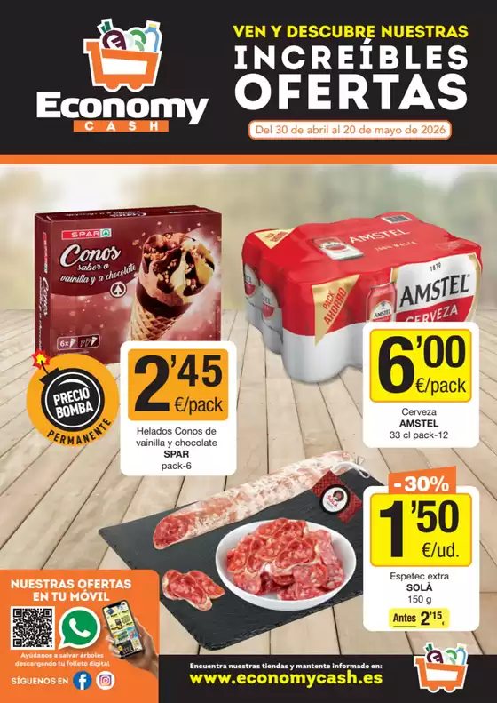 Catálogo Economy Cash | Ven Y Descubre Nuestras Increibles Ofertas | 2026-04-30T00:00:00.000Z - 2026-05-20T00:00:00.000Z