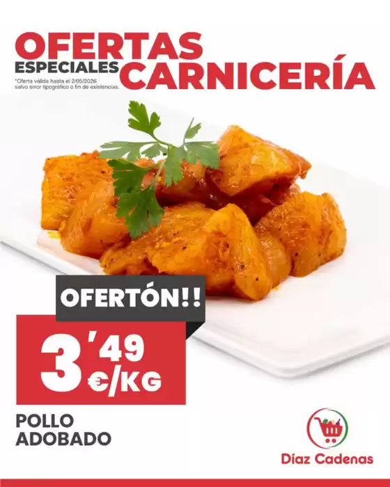Catálogo Díaz Cadenas |  ¡Ofertones para disfrutar este puente en Díaz Cadenas!  | 2026-04-30T00:00:00.000Z - 2026-05-02T00:00:00.000Z