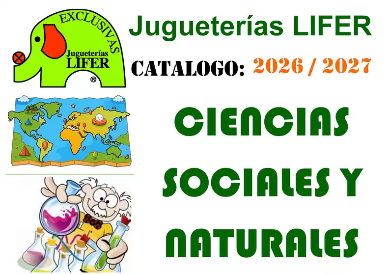 Catálogo Jugueterías Lifer | Ciencias Sociales Y Naturales 2026 / 2027 | 2026-01-01T00:00:00.000Z - 2027-12-31T00:00:00.000Z