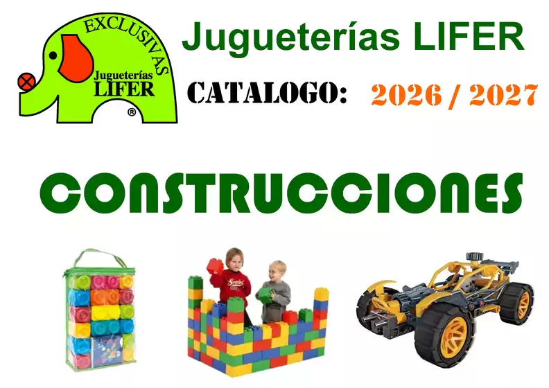 Catálogo Jugueterías Lifer | Construcciones 2026 / 2027 | 2026-01-01T00:00:00.000Z - 2027-12-31T00:00:00.000Z