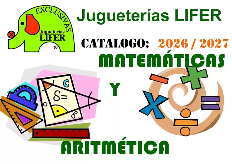 Catálogo Jugueterías Lifer | Matemáticas Y Aritmética 2026 / 2027 | 2026-01-01T00:00:00.000Z - 2027-12-31T00:00:00.000Z