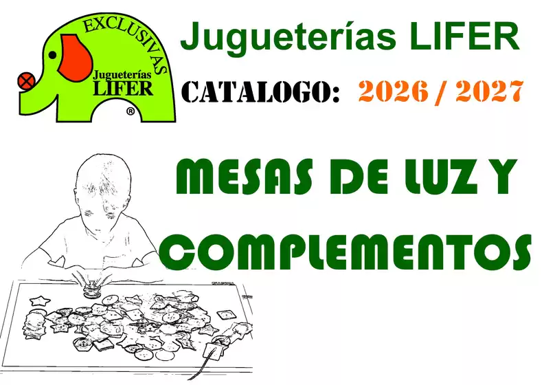Catálogo Jugueterías Lifer | Mesas De Luz Y Complementos 2026 / 2027 | 2026-01-01T00:00:00.000Z - 2027-12-31T00:00:00.000Z