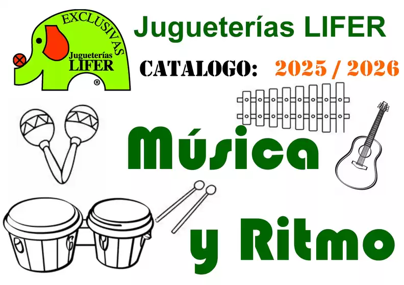 Catálogo Jugueterías Lifer | Música Y Ritmo | 2025-01-01T00:00:00.000Z - 2026-12-31T00:00:00.000Z