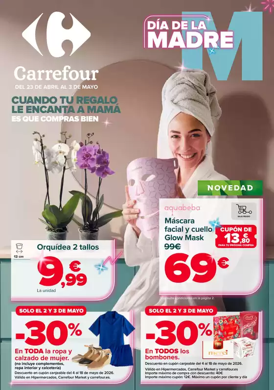 Catálogo Carrefour | DÍA DE LA MADRE | 2026-04-23T00:00:00.000Z - 2026-05-03T00:00:00.000Z