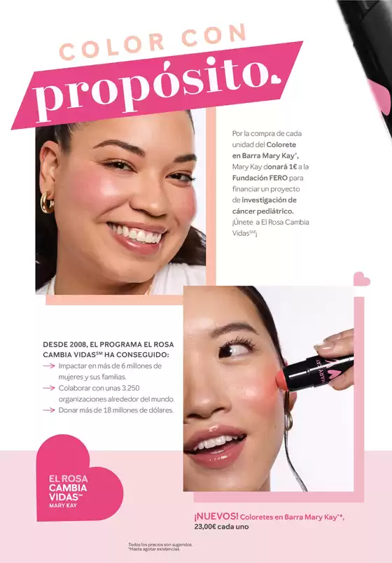 Catálogo Mary Kay | Catálogo Interactivo - El Rosa Cambia Vidas | 2026-05-04T00:00:00.000Z - 2026-08-31T00:00:00.000Z