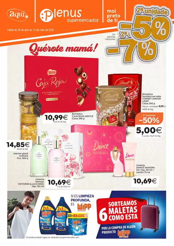 Catálogo Supermercados Aquí | Válido do 30 de abril ao 13 de maio de 2026 | 2026-04-30T00:00:00.000Z - 2026-05-13T00:00:00.000Z