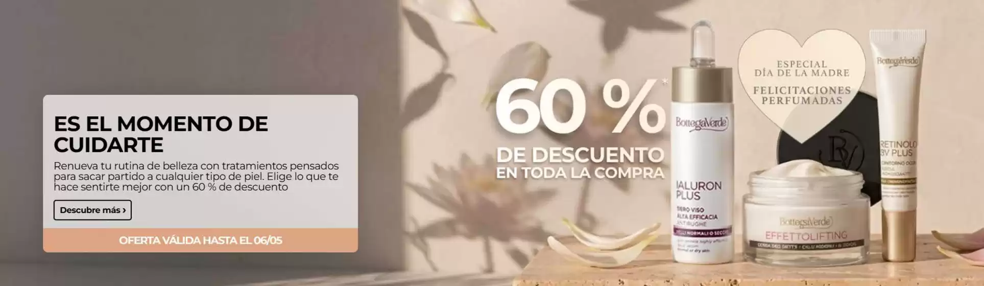Catálogo Bottega Verde en Eljas | 60% De Descuento En Toda La Compra | 2026-05-04T00:00:00.000Z - 2026-05-06T00:00:00.000Z