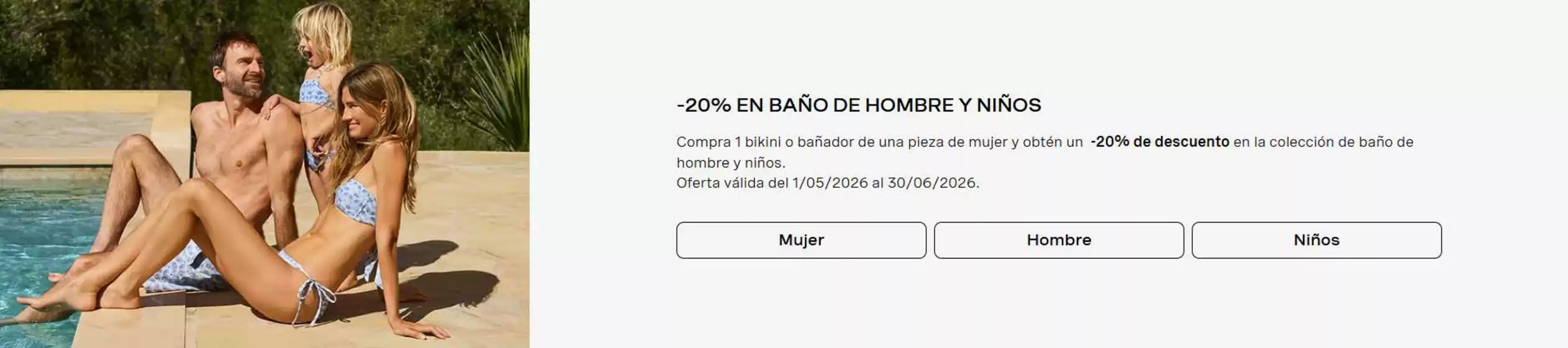 Catálogo Calzedonia | -20% En Baño De Hombre Y Niños | 2026-05-04T00:00:00.000Z - 2026-06-30T00:00:00.000Z