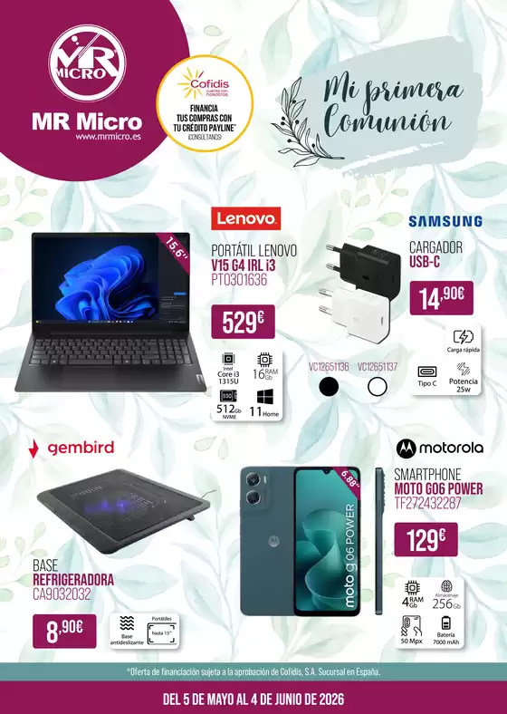 Catálogo MR Micro | Del 5 De Mayo Al 4 De Junio De 2026 | 2026-05-05T00:00:00.000Z - 2026-06-04T00:00:00.000Z