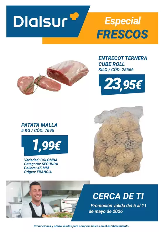 Catálogo Dialsur Cash & Carry | Especial Frescos | 2026-05-05T00:00:00.000Z - 2026-05-11T00:00:00.000Z