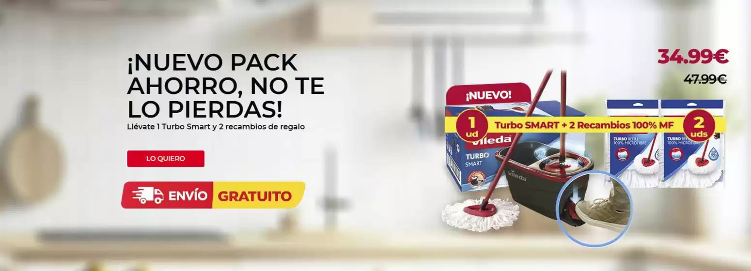 Catálogo Vileda en Tarazona de la Mancha | Oferta | 2026-05-05T00:00:00.000Z - 2026-05-31T00:00:00.000Z