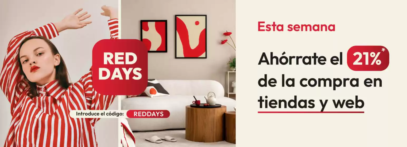 Catálogo Muebles La Fábrica | Red Days | 2026-05-05T00:00:00.000Z - 2026-05-10T00:00:00.000Z
