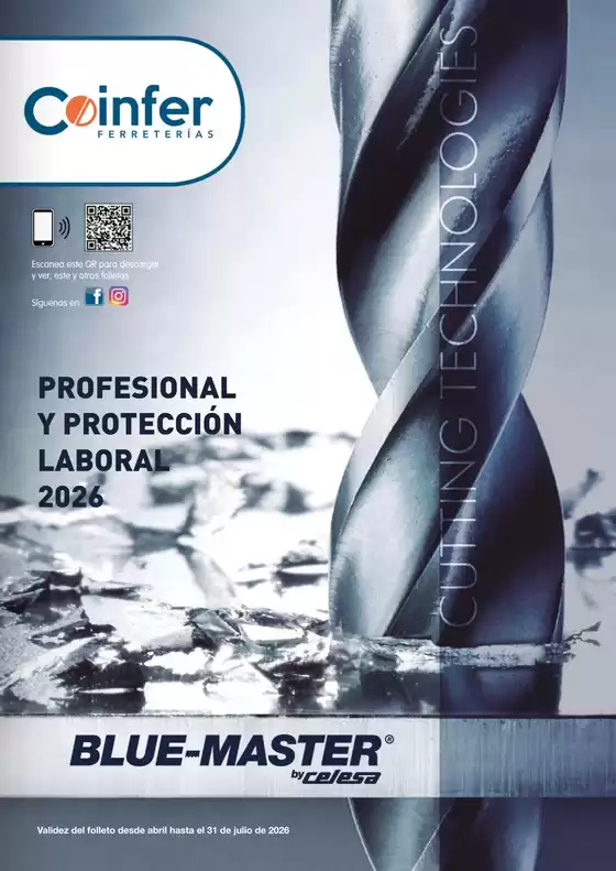 Catálogo Coinfer | Profesional Y Protección Laboral 2026 | 2026-04-01T00:00:00.000Z - 2026-07-31T00:00:00.000Z
