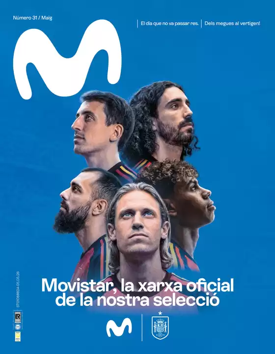 Catálogo Movistar | Movistar, la xarxa oficial de la nostra selecció | 2026-05-06T00:00:00.000Z - 2026-05-31T00:00:00.000Z