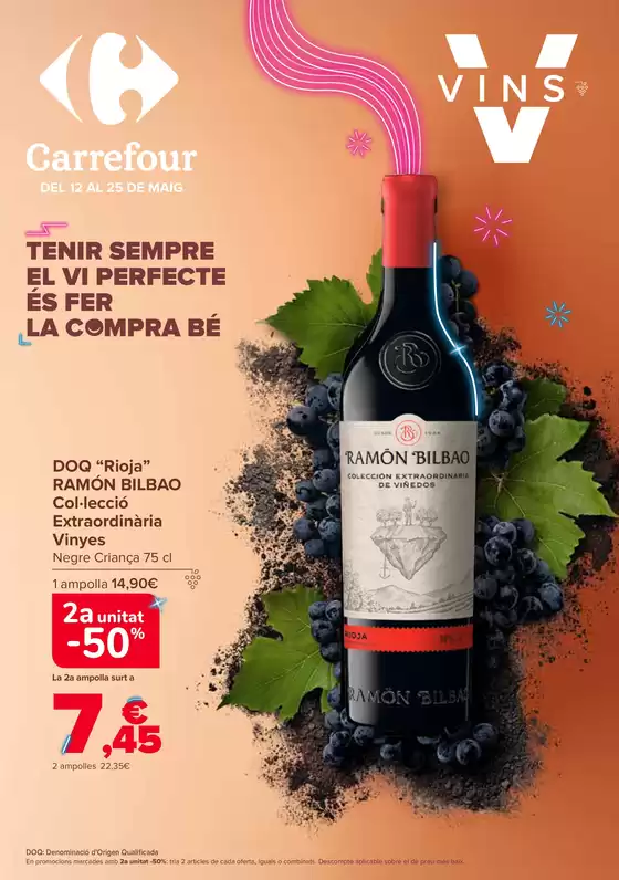 Catálogo Carrefour en Granollers | RUTA DE LOS VINOS | 2026-05-12T00:00:00.000Z - 2026-05-25T00:00:00.000Z