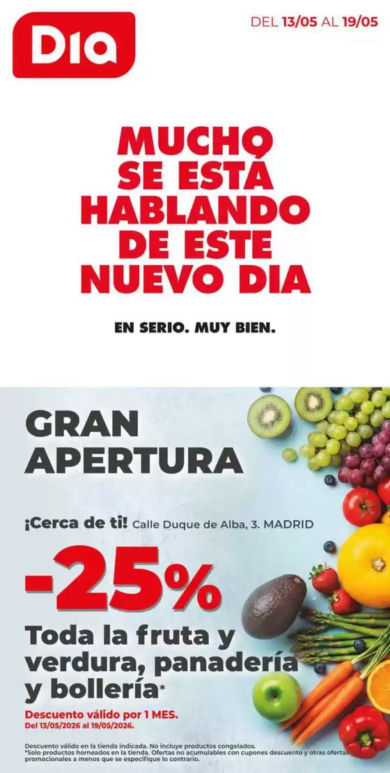 Catálogo Dia | Gran apertura Dia del 13/05 al 19/05 | 2026-05-13T00:00:00.000Z - 2026-05-19T00:00:00.000Z