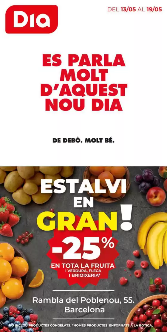 Catálogo Dia | Estalvi en Gran del 13/05 al 19/05 | 2026-05-13T00:00:00.000Z - 2026-05-19T00:00:00.000Z