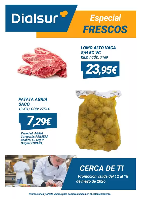Catálogo Dialsur Cash & Carry | Especial Frescos | 2026-05-12T00:00:00.000Z - 2026-05-18T00:00:00.000Z
