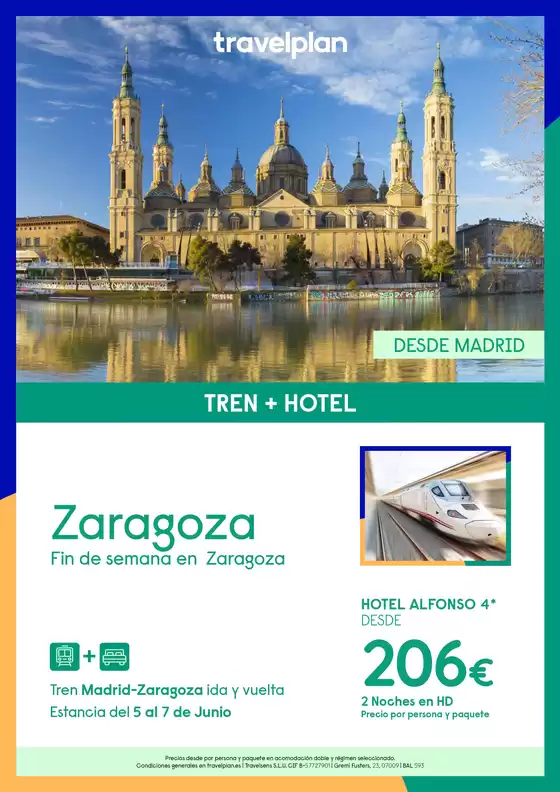 Catálogo Travelplan | Travelplan Zaragoza | 2026-06-05T00:00:00.000Z - 2026-06-07T00:00:00.000Z