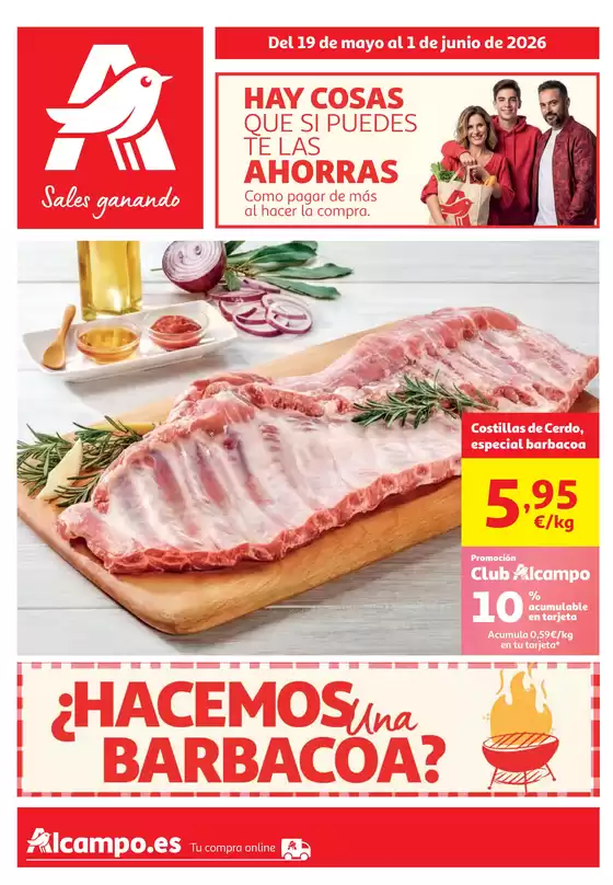 Catálogo Alcampo en Cambre | Alcampo Supermercado - Sales ganando | 2026-05-19T00:00:00.000Z - 2026-06-01T00:00:00.000Z