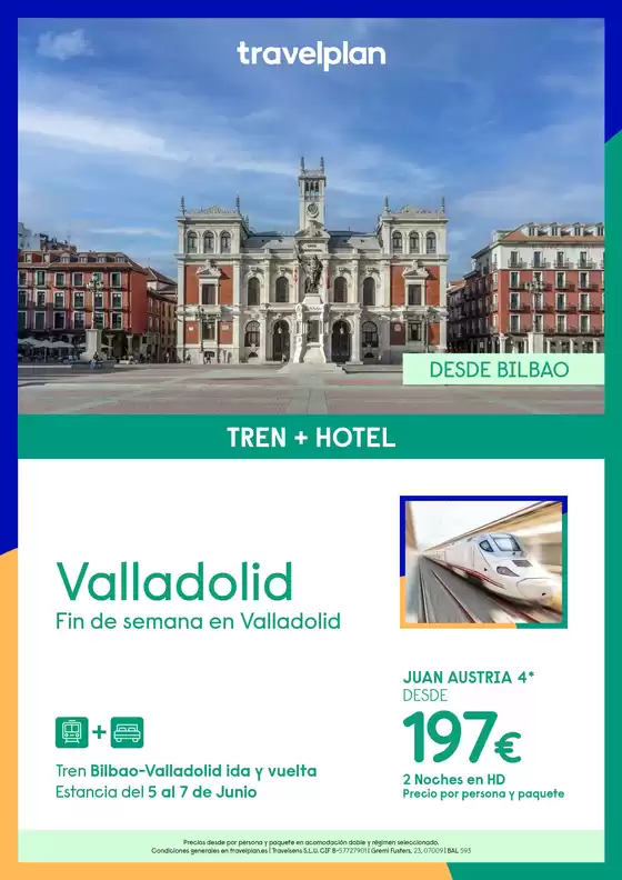 Catálogo Travelplan en Genovés | Travelplan Valladolid | 2026-06-05T00:00:00.000Z - 2026-06-07T00:00:00.000Z