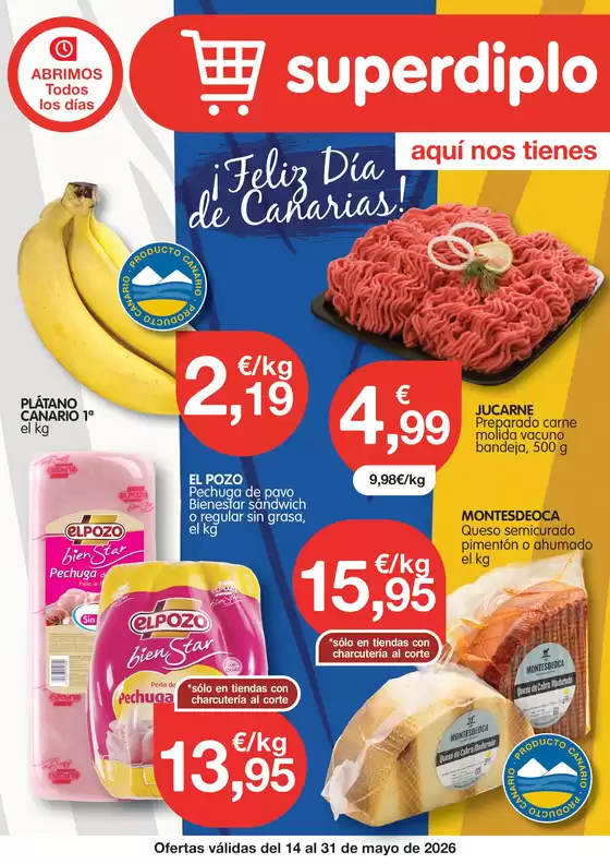 Catálogo CashDiplo | ¡Feliz Día de Canarias! | 2026-05-14T00:00:00.000Z - 2026-05-31T00:00:00.000Z
